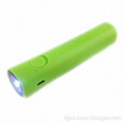 2014 Hot Small Compact LED Torch Lights Smart Power Bank